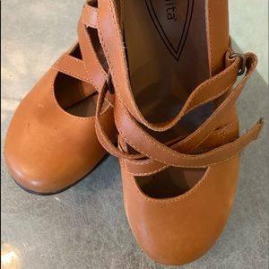 SANITA DANISH CLOSED CLOG MARY JANE TYPE SHOE